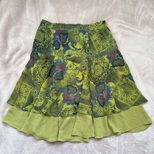 Vintage paisley midi Skirt